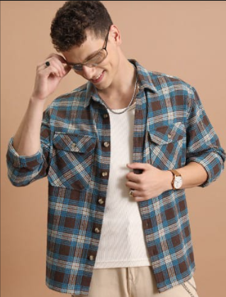 Classic Plaid Button‑Down