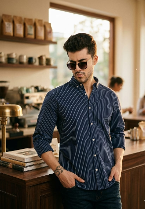 Royal Navy Striped Shirt